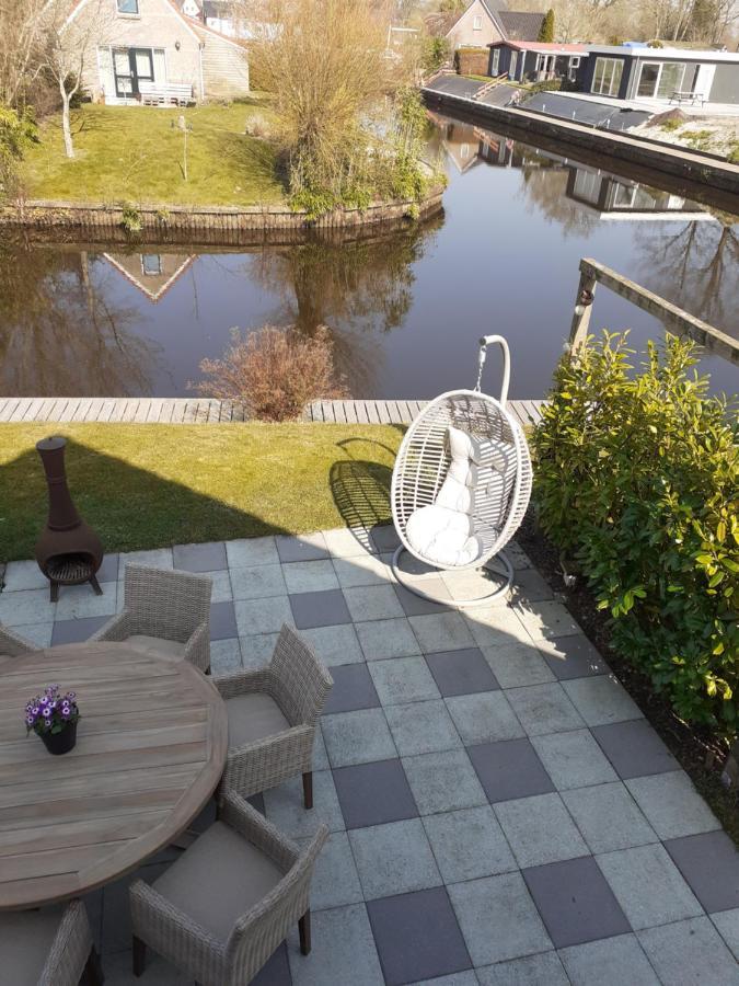 Waterhuis Friesland Oudwoude Exterior photo